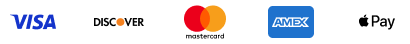 Accepted payment methods: Mastercard, Apple Pay, Visa, American Express, PayPal